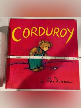 Giant 16x16 Corduroy Hardcover Children’s Book Oversized 32” Open